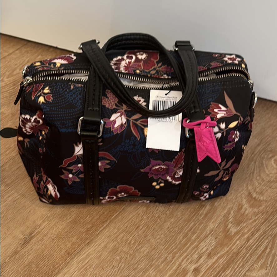 Vera Bradley Midtown Satchel Garden Dream New With Tags